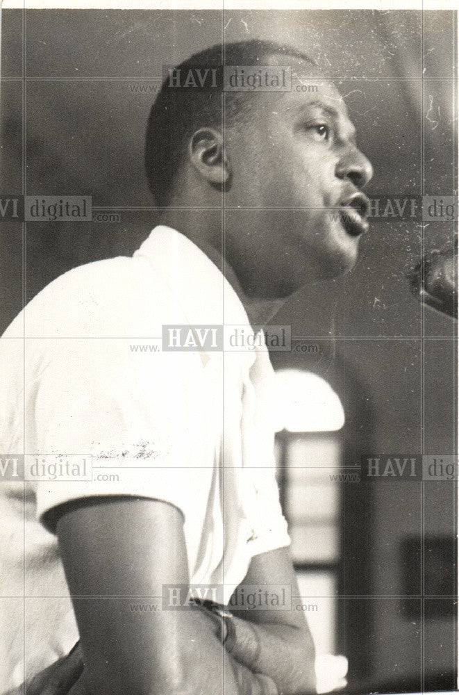 1952 Press Photo Jackie Vaughn III Hillsdale College - Historic Images