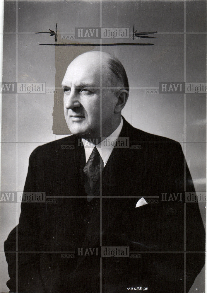 1949 Press Photo Canadian Railway train 1949 president - Historic Images