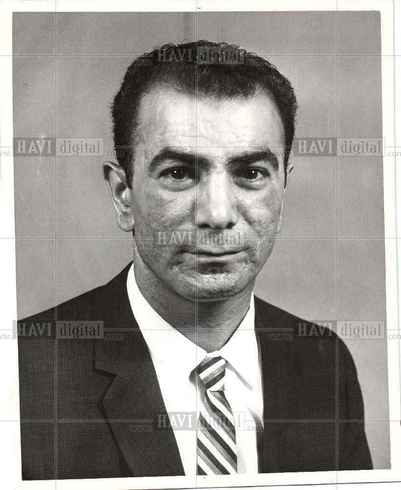 1961 Press Photo cab Driver HAIG G. VARTANIAN - Historic Images