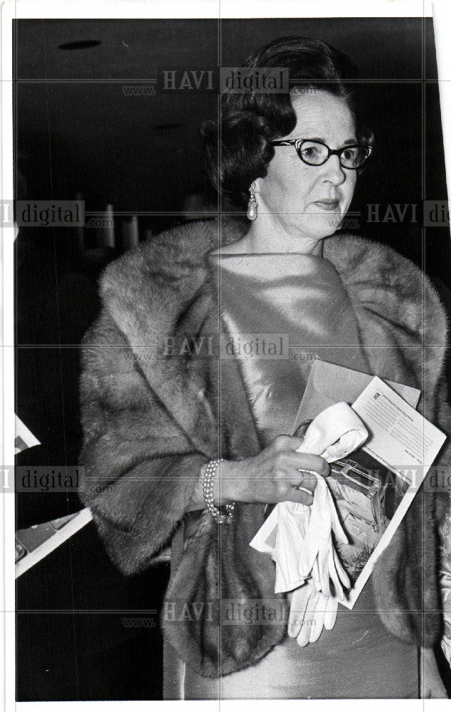 1967 Press Photo Mrs. Durward B. Varner Wilson - Historic Images