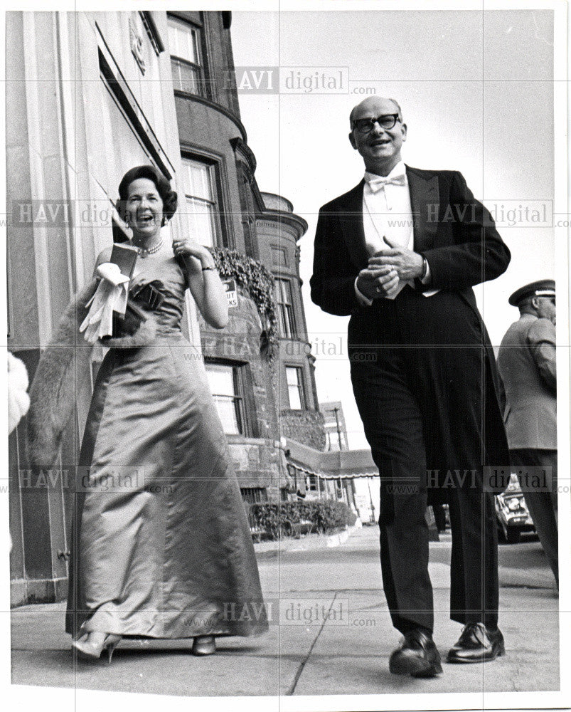 1964 Press Photo Mr. &amp; Mrs. Vorner - Historic Images