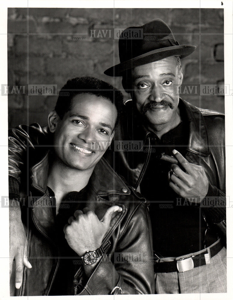 1989 Press Photo Melvin &quot;Block&quot; American actor - Historic Images