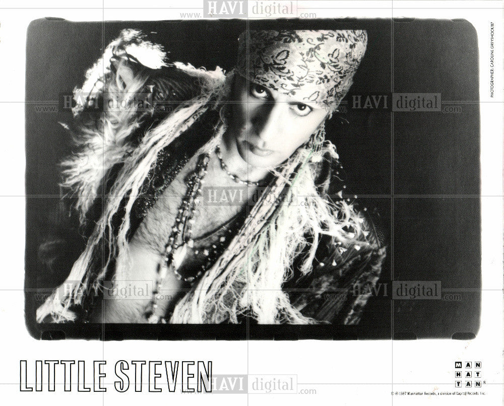 1987 Press Photo Little Steven - E Street Band - Historic Images