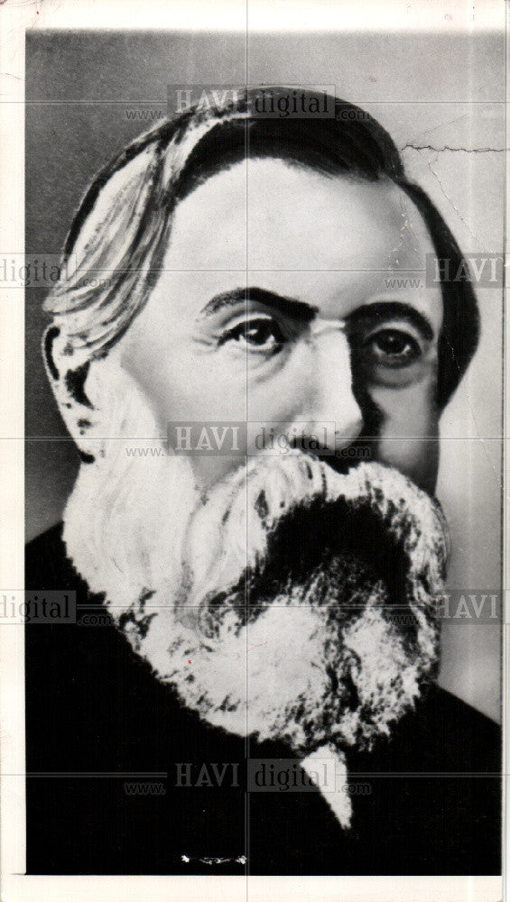 1963 Press Photo Friedrich Engels - Historic Images