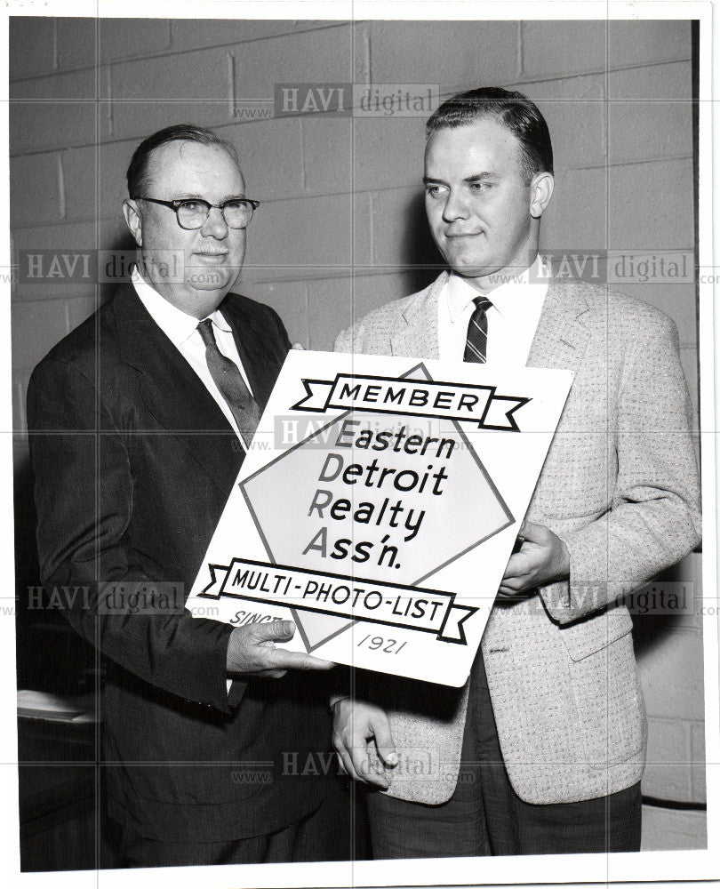 1960 Press Photo Staunton M. Elsea Eastern Detroit - Historic Images