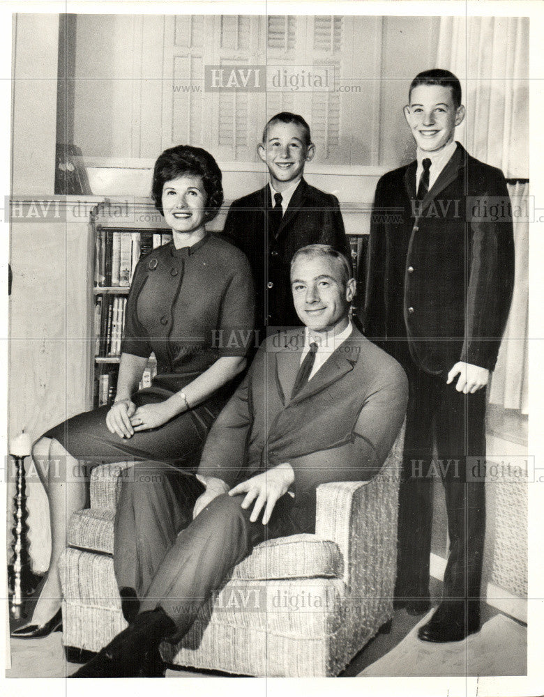 1963 Press Photo Paul Elliott University of Illinois - Historic Images