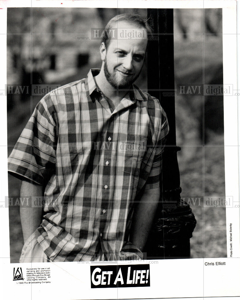 1991 Press Photo "Get a life!", Chris Elliott, series - Historic Images