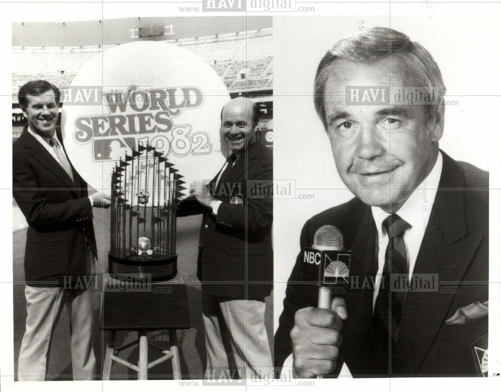 1982 Press Photo American sportscaster - Historic Images