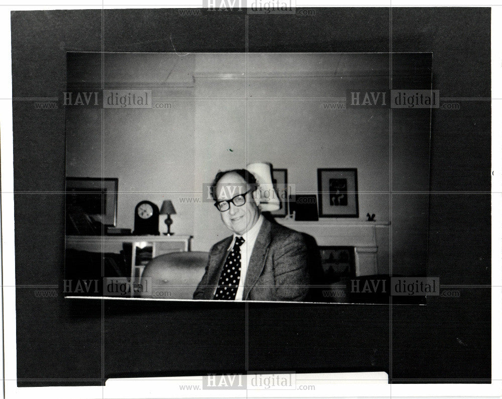 Press Photo American literary critic,biographer - Historic Images