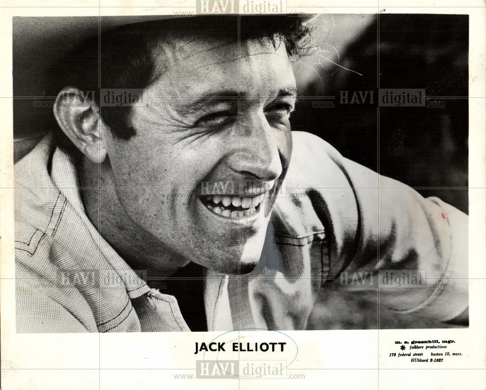 1976 Press Photo Jack Elliott - Historic Images