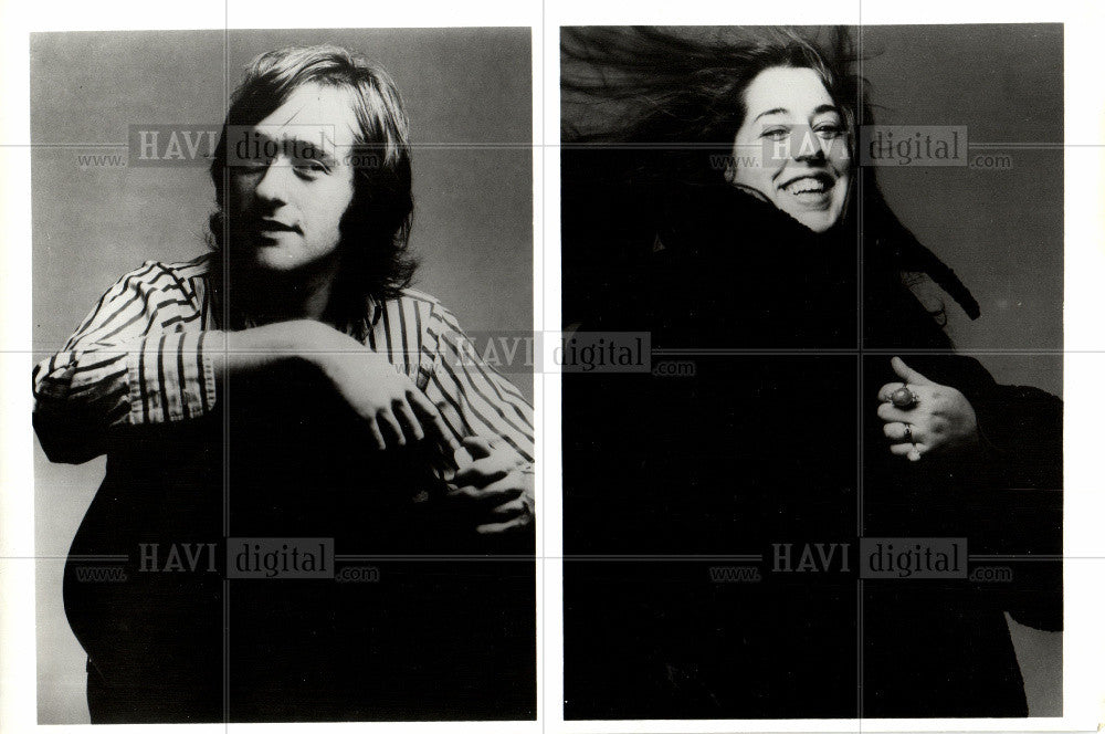 1971 Press Photo Dave Mason , Cass Elliot , 1971 - Historic Images