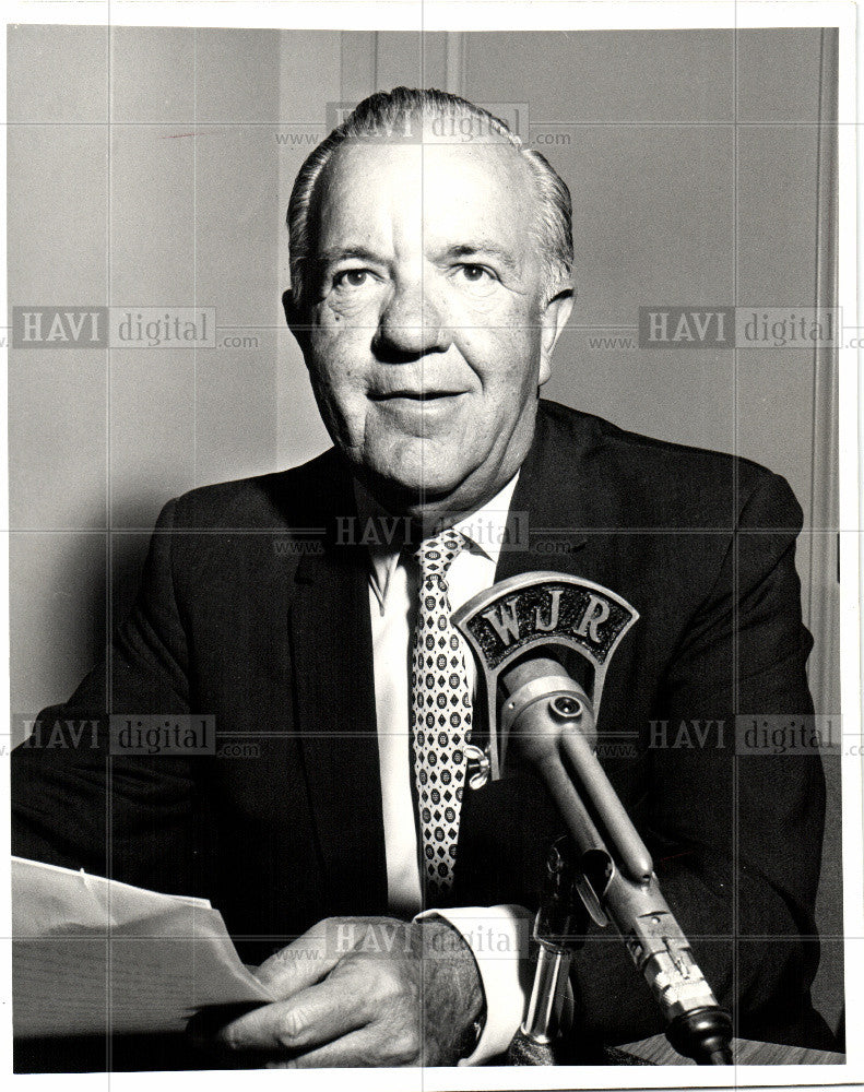 Press Photo James McCarthy michigan - Historic Images