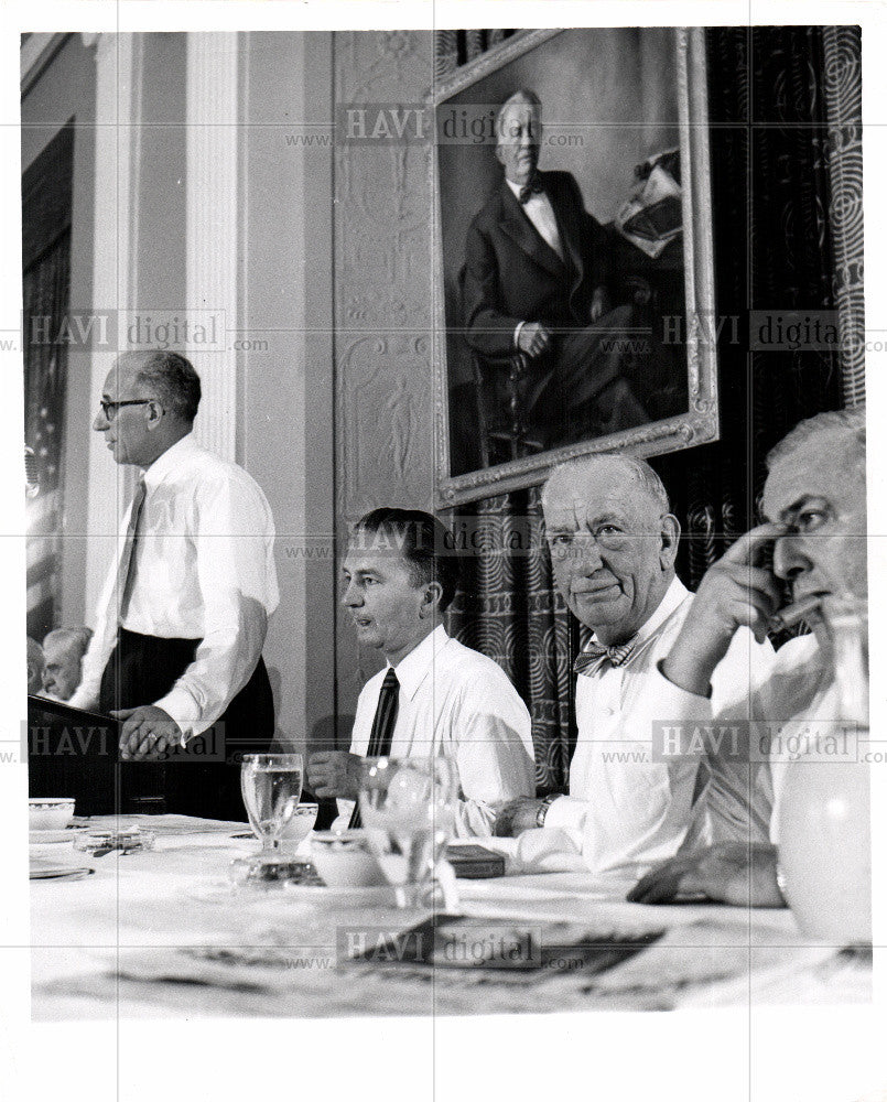 Press Photo Edgar Albert  Guest  American poet - Historic Images