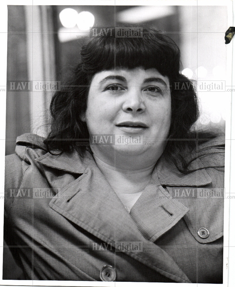 1966 Press Photo Helen Jean Guercia Detroit Hospital - Historic Images