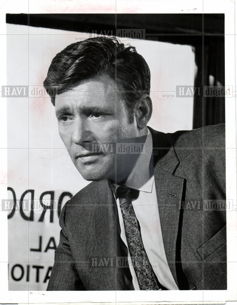 1969 Press Photo Harry Guardino movie actor - Historic Images