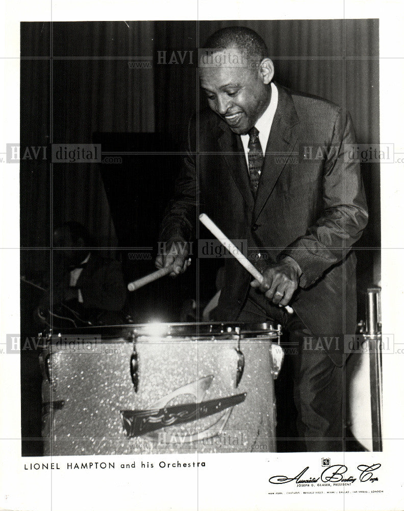 1970 Press Photo Lionel Hampton vibraphonist pianist - Historic Images