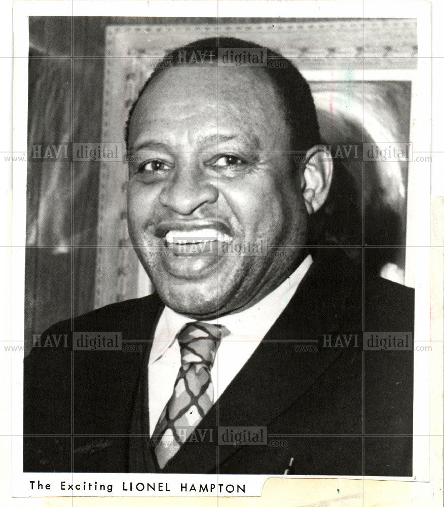 1980 Press Photo Lionel Hampton jazz bandleader singer - Historic Images