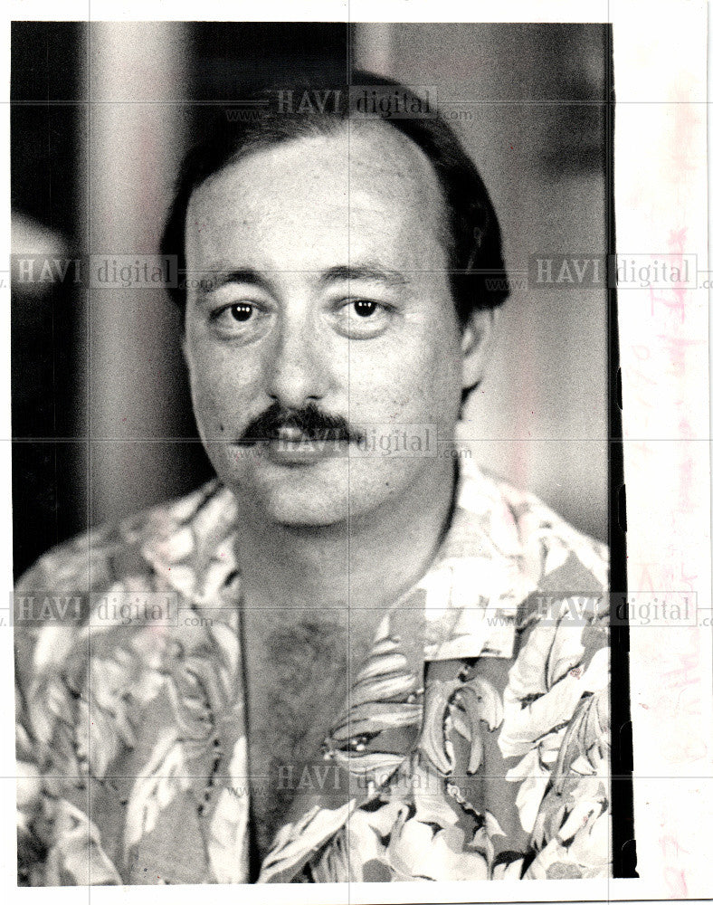 1989 Press Photo Ben Hamper, author - Historic Images