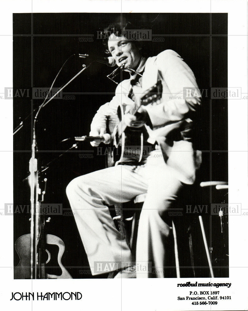 1980 Press Photo JOHN HAMMOND - Historic Images