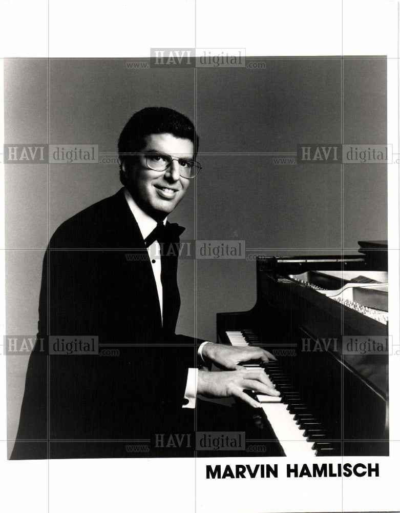 1995 Press Photo Marvin Hamlisch composer - Historic Images