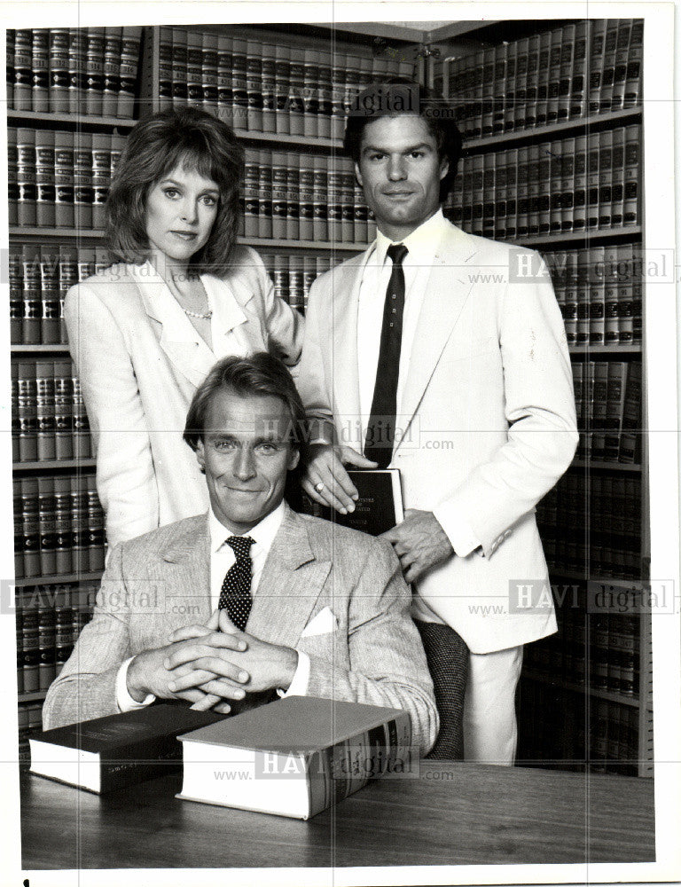1989 Press Photo Corbin Bernsen actor L.A. Law - Historic Images