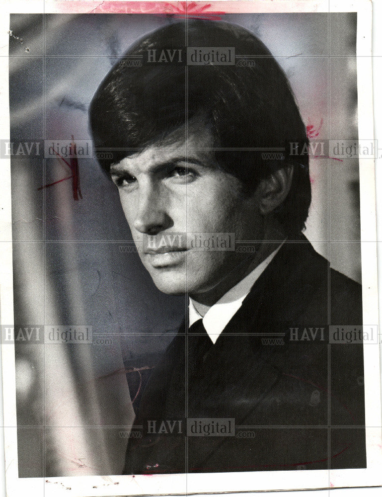 1969 Press Photo George Hamilton Paris 7000 ABC TV - Historic Images