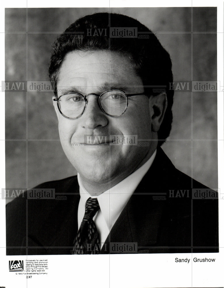 Press Photo SANDY GRUSHOW - Historic Images