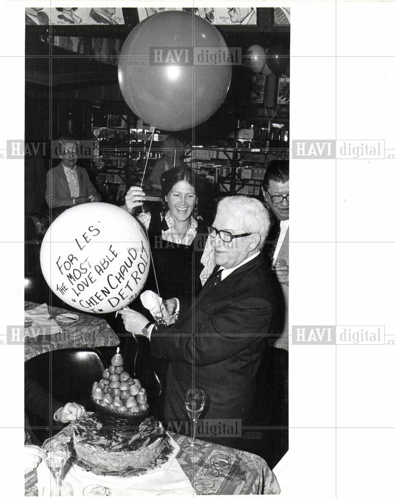 1980 Press Photo Lester Gruber - Historic Images