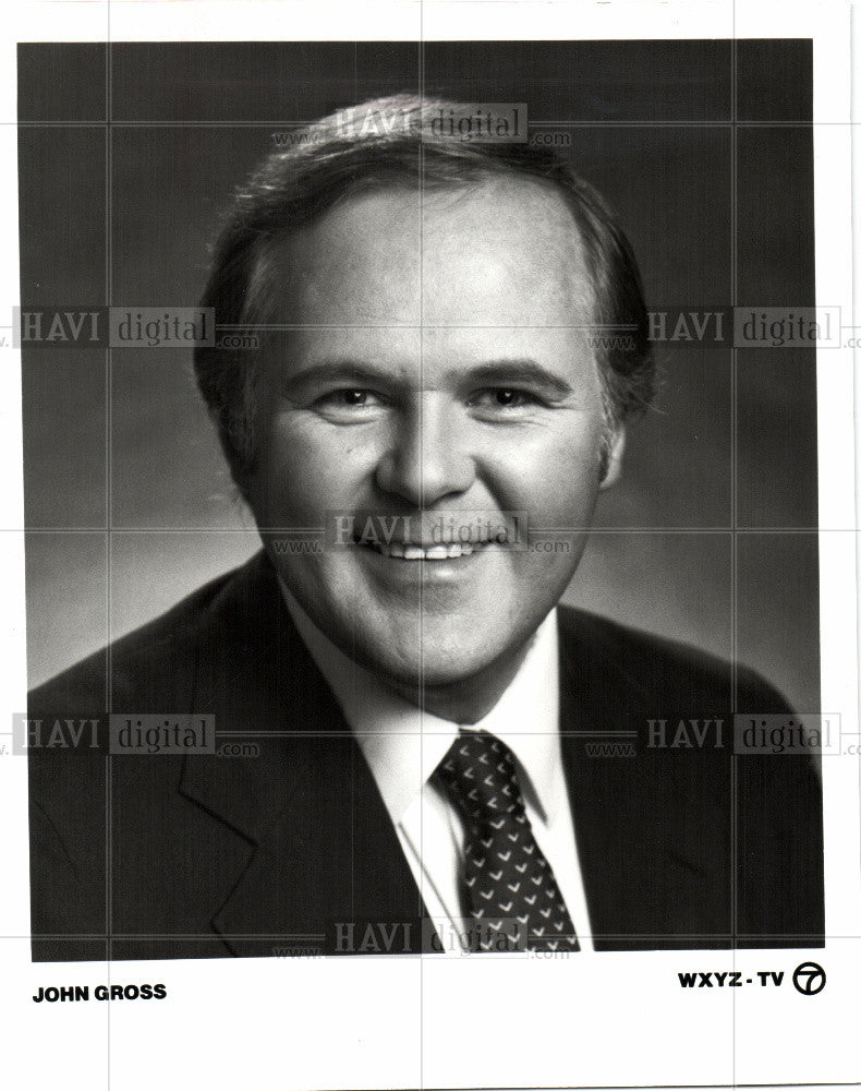 1981 Press Photo John Gross Author - Historic Images