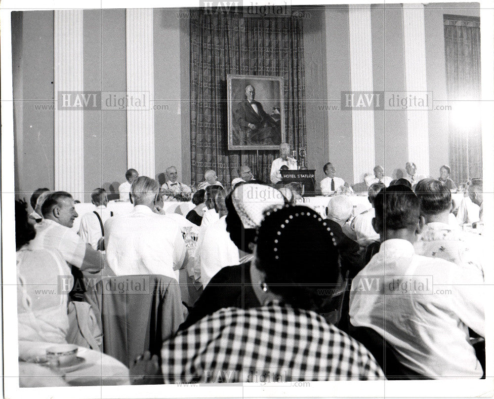 Press Photo Edgar Guest Poet - Historic Images