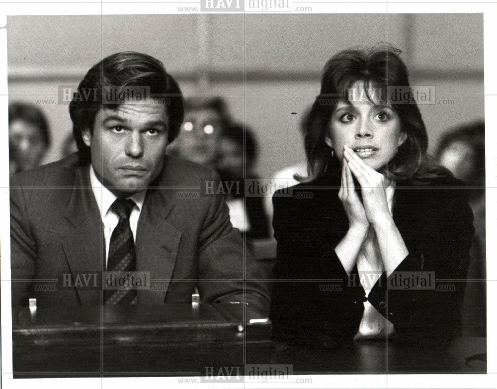 1987 Press Photo Harry Hamlin American film actor - Historic Images