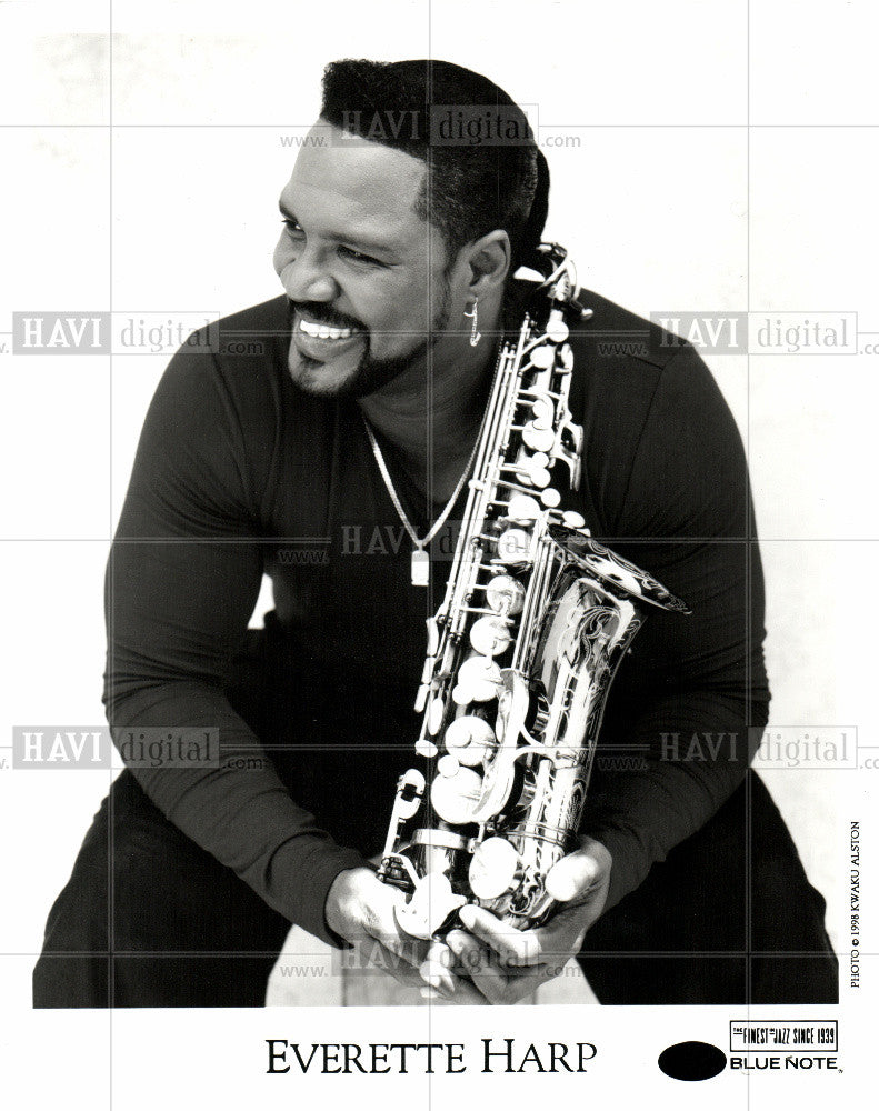 Press Photo jazz and gospel saxophonist - Historic Images