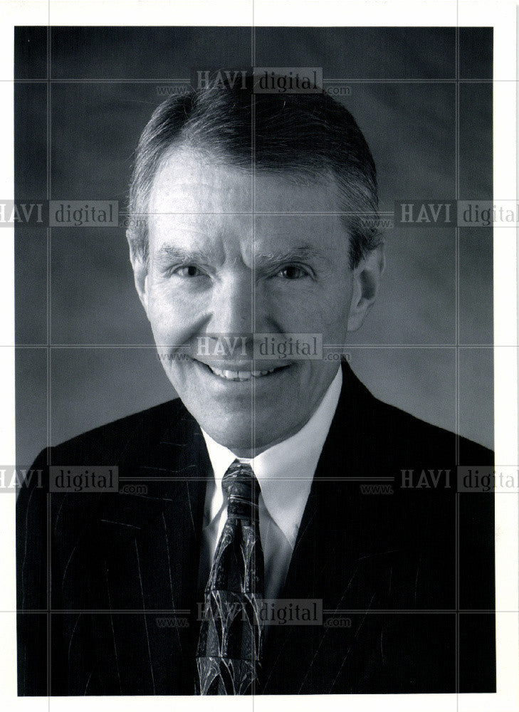 1996 Press Photo Stephen R Hardis Eaton Corporation - Historic Images