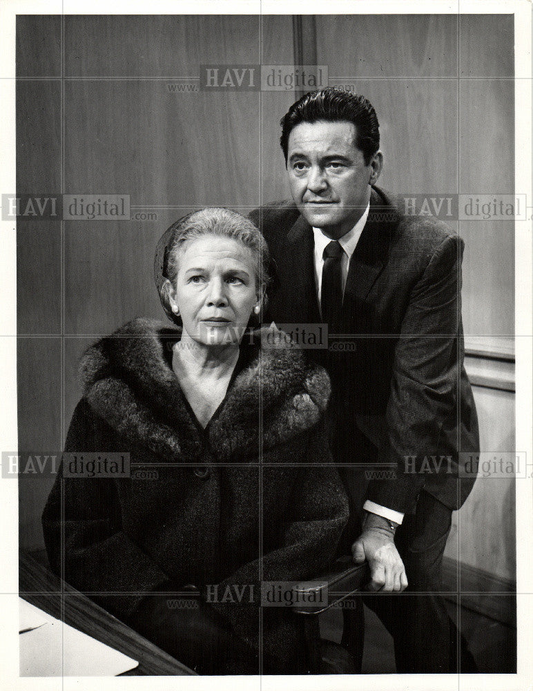 1963 Press Photo Ann Harding - Historic Images