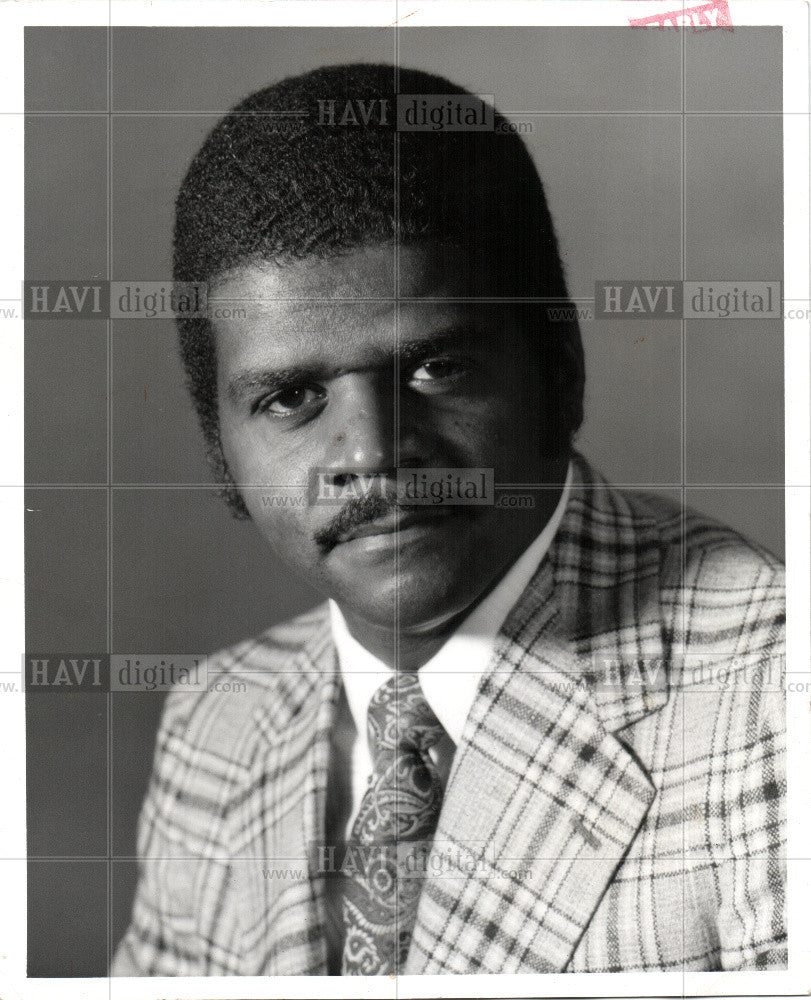1980 Press Photo Don Haney,TV celebrity, Detroit - Historic Images