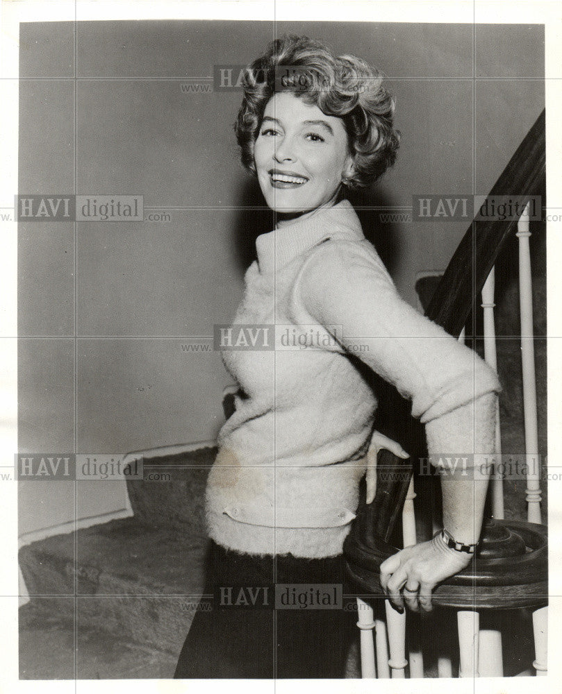 1958 Press Photo Margaret Hayes - Historic Images