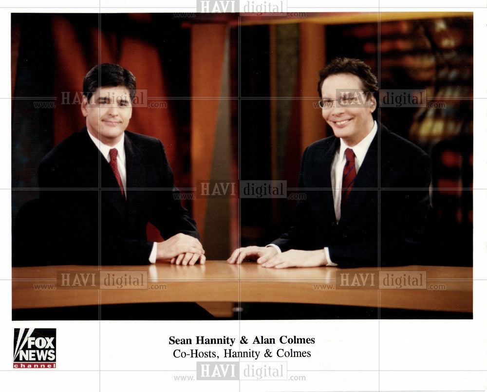 Press Photo Hannity &amp; Colmes - Historic Images