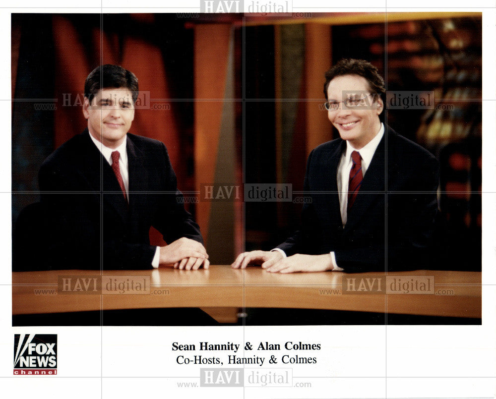 Press Photo Hannity & Colmes - Historic Images