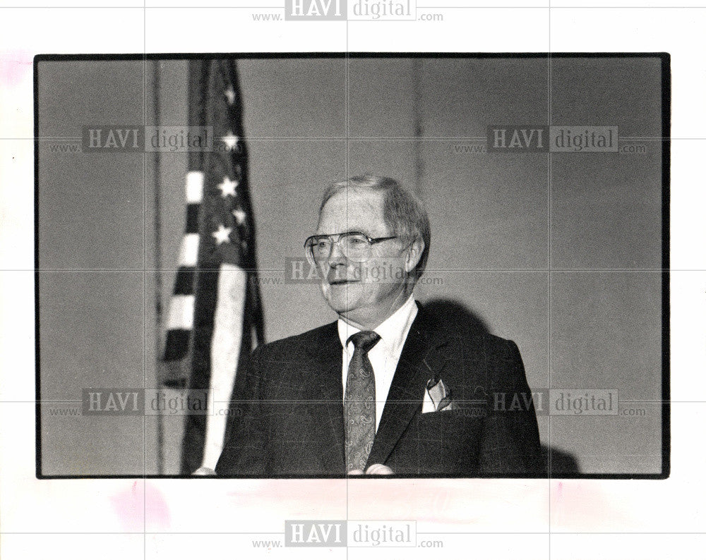 1989 Press Photo Daniel Hayes - Historic Images