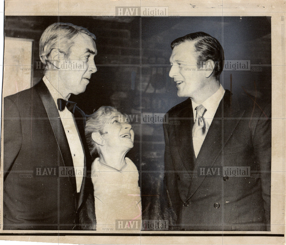 1970 Press Photo Jimmy Stewart Actor General - Historic Images