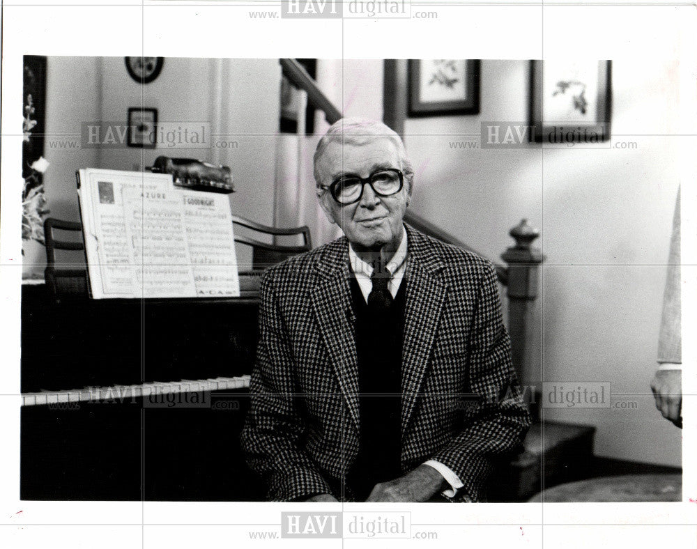 1988 Press Photo James Stewart, actor, stage, screen - Historic Images