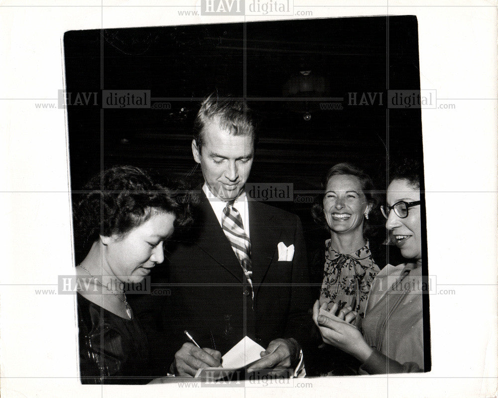 1949 Press Photo James Stewart American film actor - Historic Images