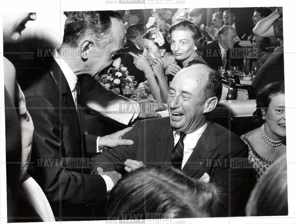 1956 Press Photo Adlai Stevenson - Historic Images