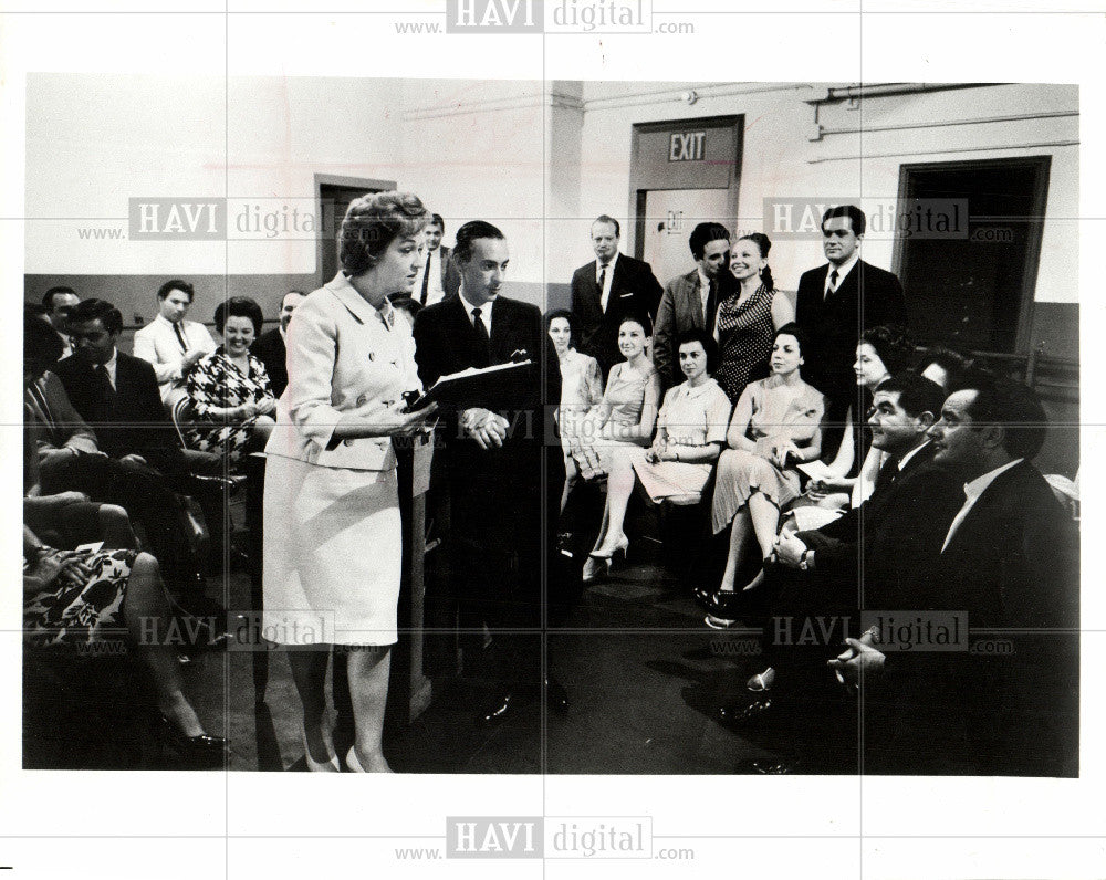 1965 Press Photo Ris? Stevensan Michael manuel - Historic Images