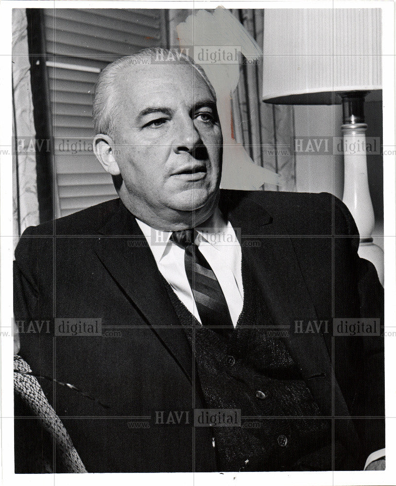 1960 Press Photo Photograph of Russ Stewart - Historic Images