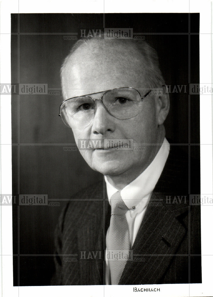 1982 Press Photo Robert W. Stewart  Primark Corporation - Historic Images