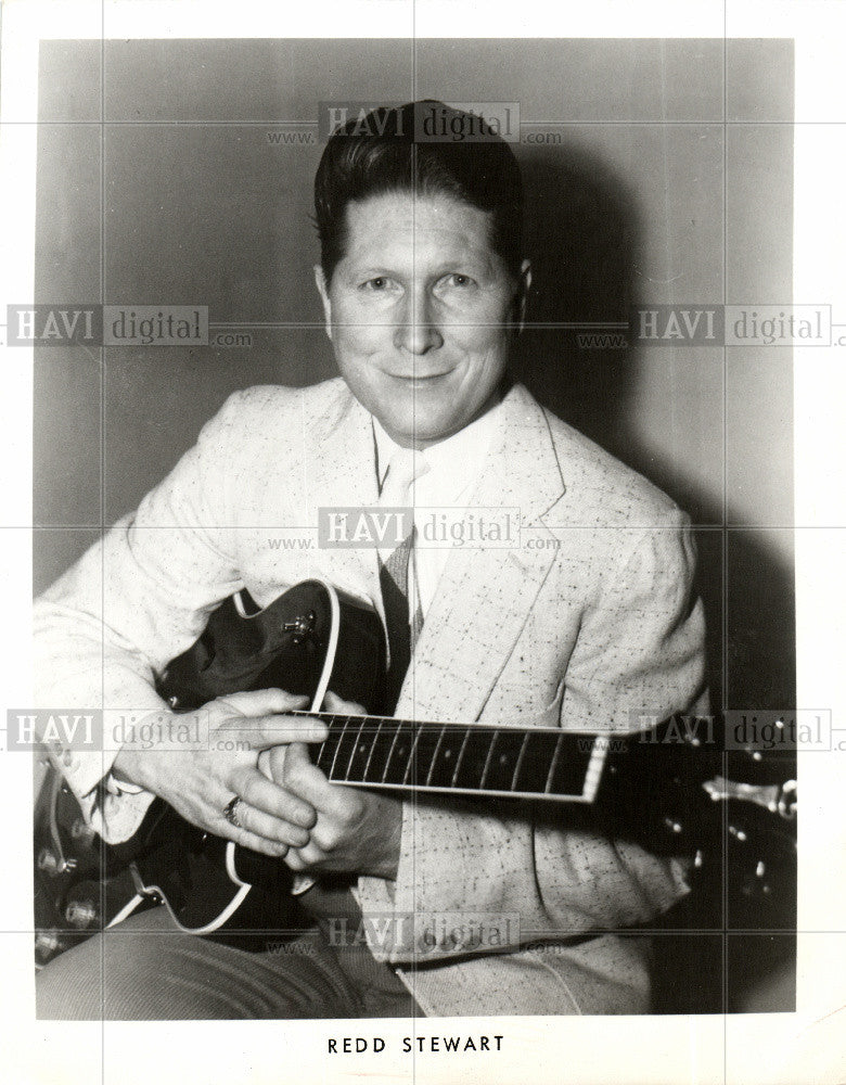 1963 Press Photo Redd Stewart country songwriter singer - Historic Images