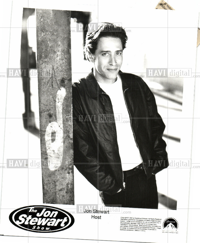 1994 Press Photo Jon Stewart television host comedian - Historic Images