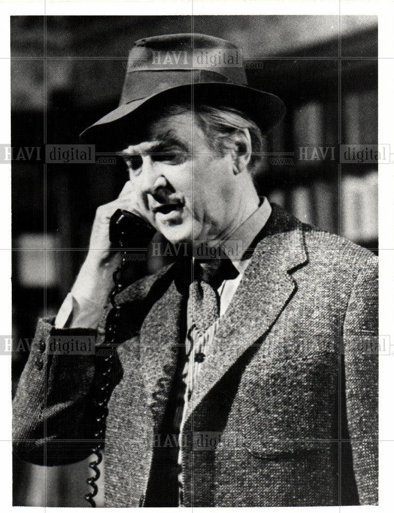 1973 Press Photo James Stewart Actor - Historic Images