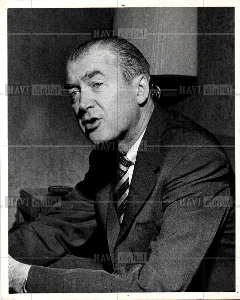 1960 Press Photo James Jimmy Stewart - Historic Images